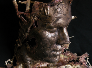 bronze face casting art