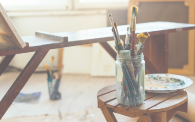 Inspirational And Practical Tips For A DIY Home Art Studio
